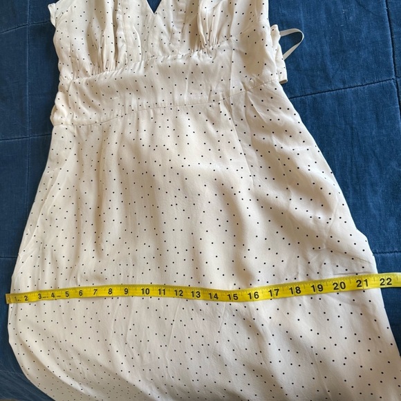 NWOT Hoss Intropia Marfil silk maxi open back dress, size 38/US6 - Picture 4 of 13